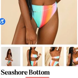 NWT Dippin’ Daisy’s Seashore Bottoms in size Small in color Aura